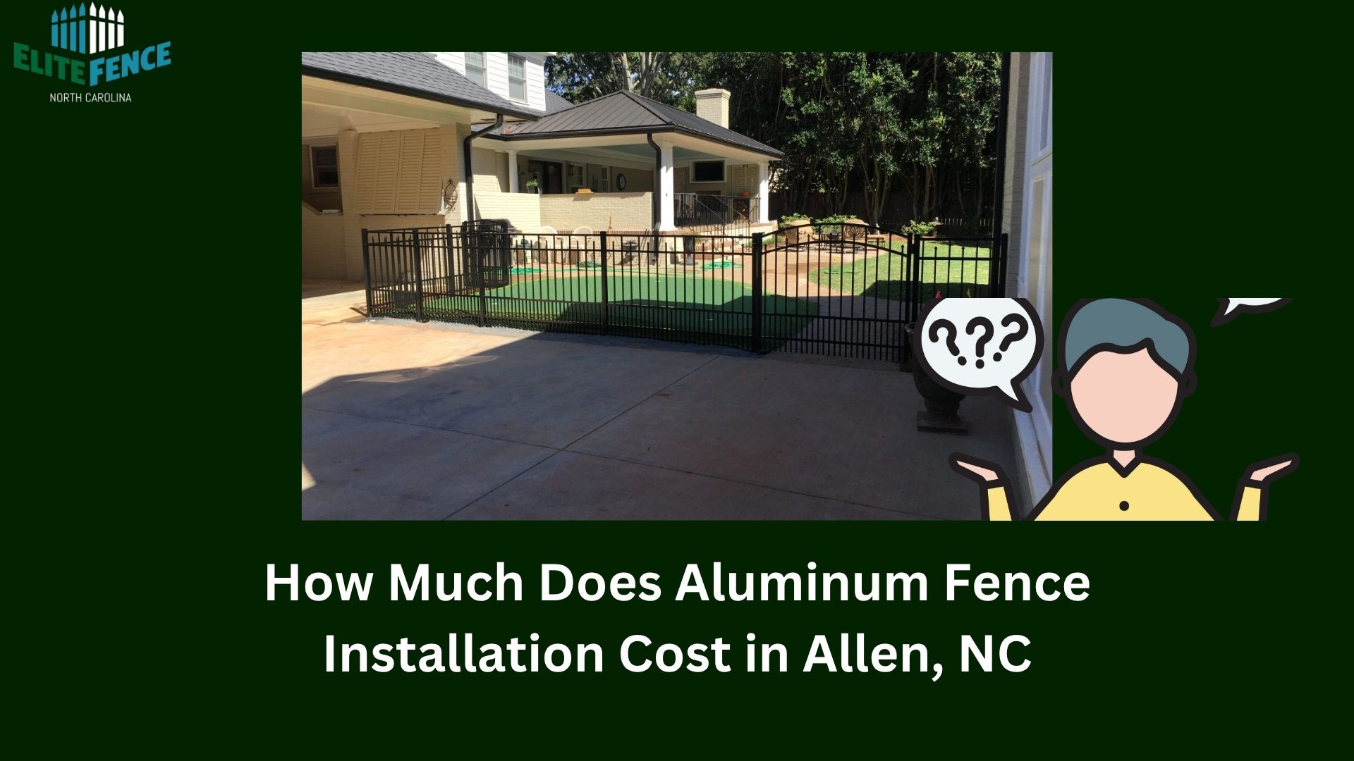 Blog 6 How Much Does Aluminum Fence Installation Cost in Allen